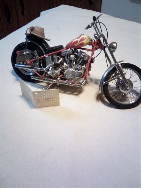 Franklin Mint Harley Davidson Easy Rider Billy Bike 110 Die Cast Ebay
