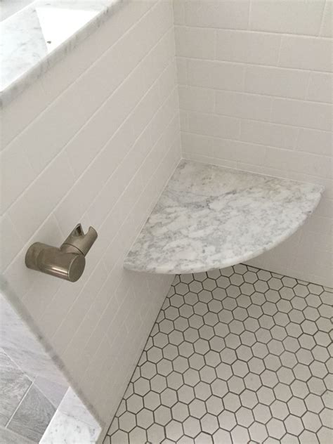 Corner Shower Seat With Shower Hang