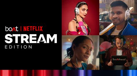 Boat Stream Edition Netflix Themed Wireless Headphones Earphones With Anc Launched In India
