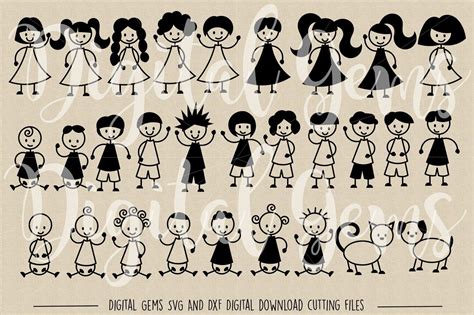 Icons are free to use both for personal and commercial projects. Stick Figure SVG / DXF / EPS / PNG Files By Digital Gems ...