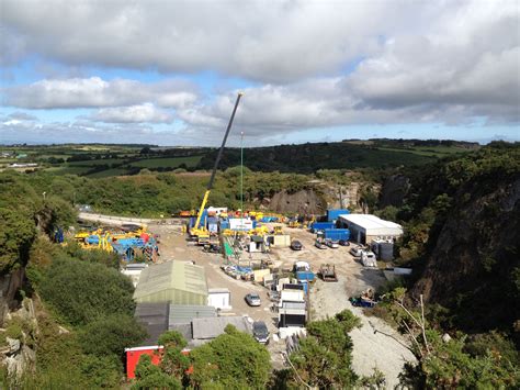 The Uks First Geothermal Power Project At United Downs Cornwall Uk