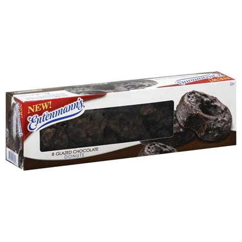Entenmanns Glazed Chocolate Donuts 16 Oz Instacart