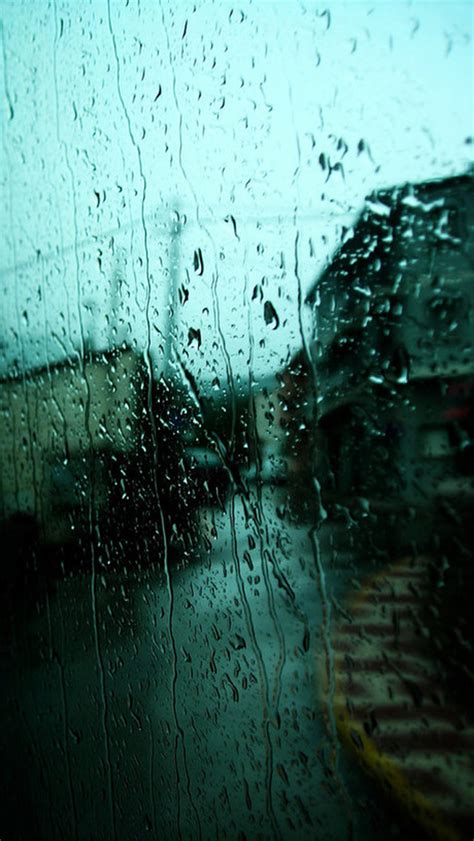 Glass On The Rain Iphone Wallpapers Free Download