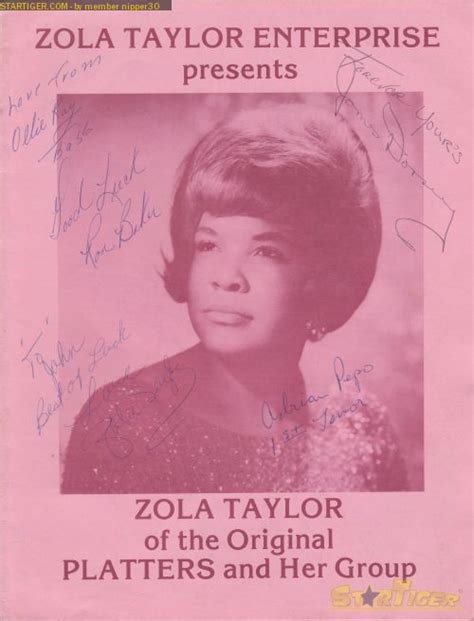 See a detailed frankie lymon timeline, with an inside look at his marriages, children, awards & more through the years. Zola Taylor autograph collection entry at StarTiger