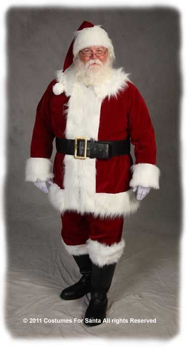 Planetsanta Classic Look Velvet Santa Suit Ph