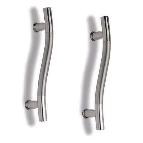 Chrome Finish Silver Stainless Steel Door Pull Handles At Rs 250piece