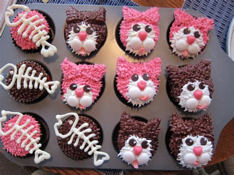 Cupcakes After College Kitty Cat Cupcakes