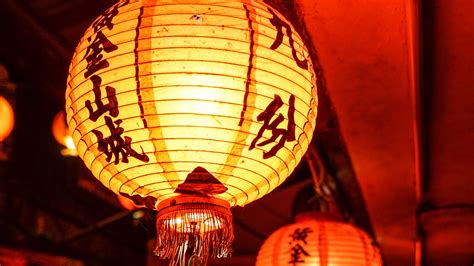 Download Wallpaper 3840x2160 Chinese Lanterns Lanterns Hieroglyphs