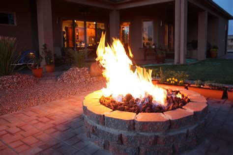 Underground gas line for fire pit. Gas Piping, Gas Tiki Torches. Salt Lake, Provo, St.George ...