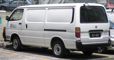 Toyota Hiace 1989 2004 Specs And Technical Data Fuel Consumption