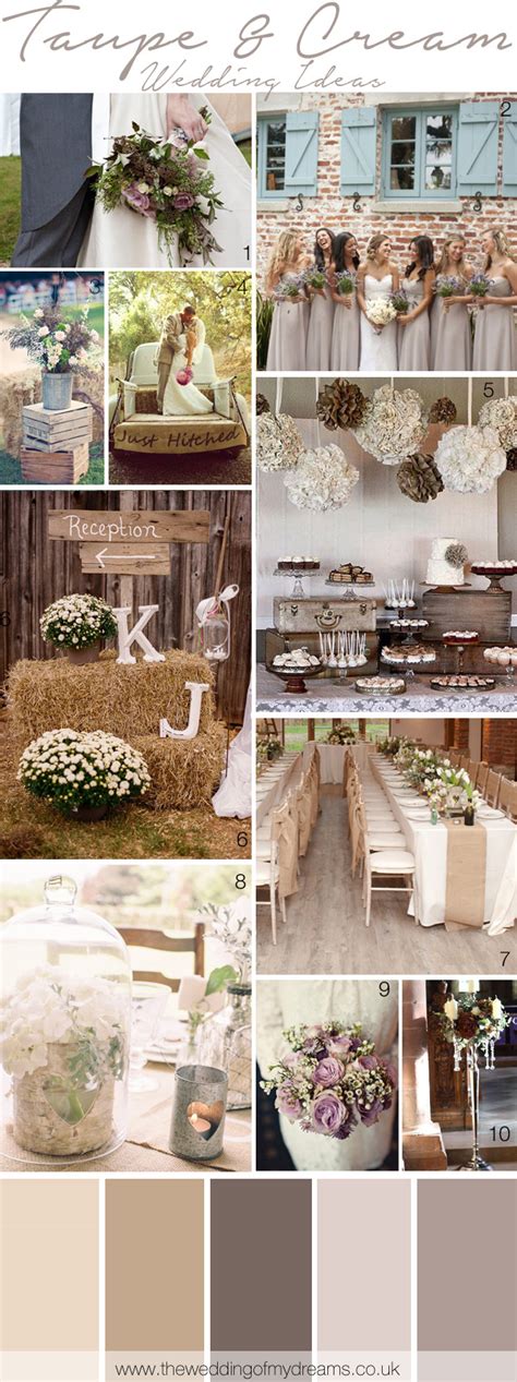 Taupe Wedding Decorations The Wedding Of My Dreamsthe Wedding Of My