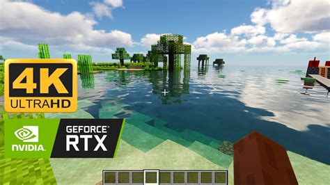 Minecraft Ultra Realistic Graphics Gameplay Minecraft Ray Tracing Rtx