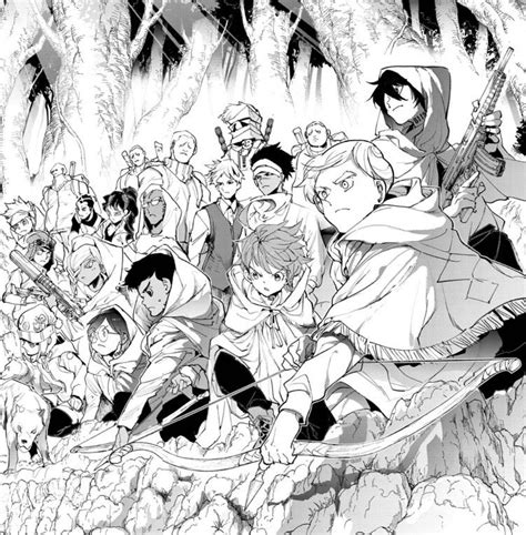 Promised Neverland Manga Panels