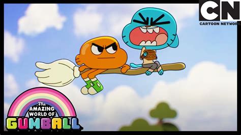 gumball and darwin take to the skies the colossus gumball cartoon network youtube