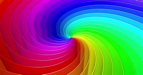 Rotating Rainbow Swirl Seamless Loop 4k Uhd Ultra Hd