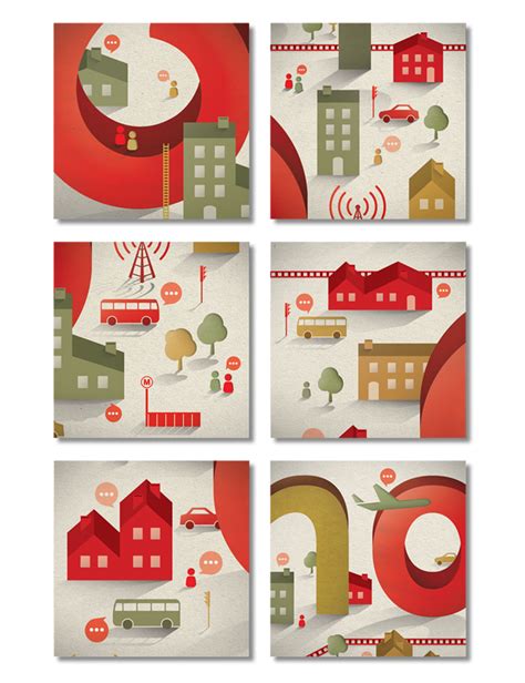 Vodafone / shop illustration by Afonso Arraiano, via Behance | Shop illustration, Illustration ...
