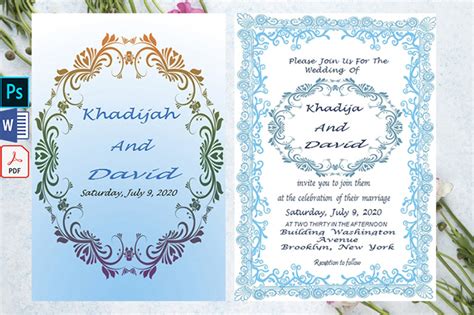 Wedding Ivitation Card By Creativeideh