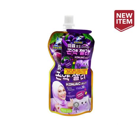 Captain Dolphin Konjac Jelly Drink Grape Flavor 130g Lazada