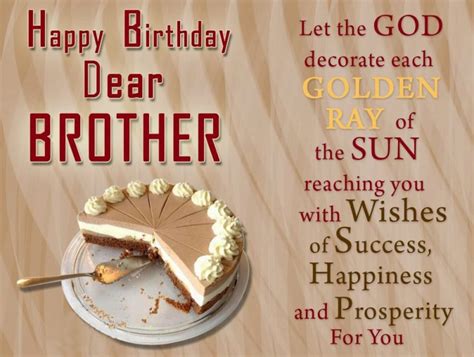 Amazing Birthday Wishes For Brother With Pictures