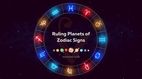 Ruling Planet Of The 12 Zodiac Signs Based On Vedic Astrology