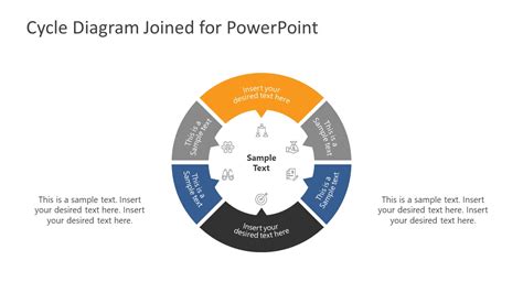 Cycle Diagram 6 Steps Powerpoint Slidemodel
