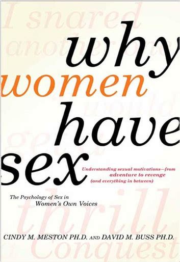 Why Women Have Sex Ebook By Cindy M Meston Epub Book Rakuten Kobo United States