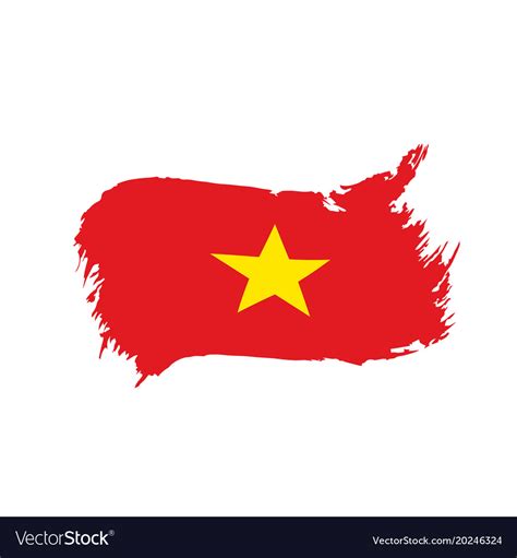 Vietnam Flag Royalty Free Vector Image Vectorstock