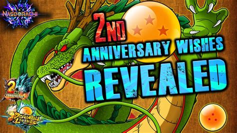 Maybe you would like to learn more about one of these? 2nd Anniversary Wishes Revealed! Dragon Ball AR Event - Dragon Ball Legends - YouTube