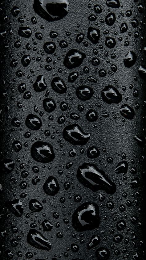 Iphone X Wallpaper 4k Zedge New Black Water Droplets Wallpapers For