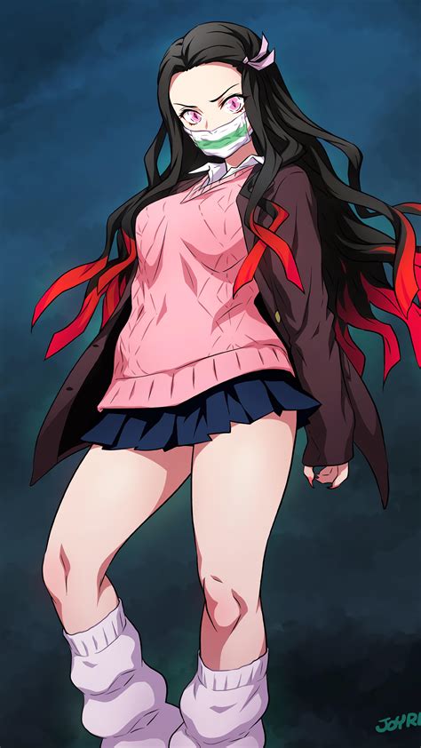 Teenage Nezuko Demon Slayer Kimetsu No Yaiba 2250x4000 R