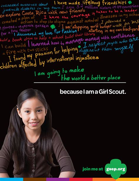 Because I Am A Girl Scout Recruitment Campaign On Behance Girl Scouts Recruitment Scout