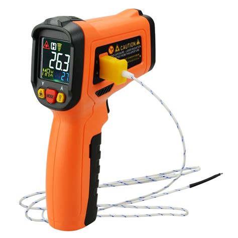 Non Contact Infrared Ir Laser Thermometer K Type Thermocouple 50