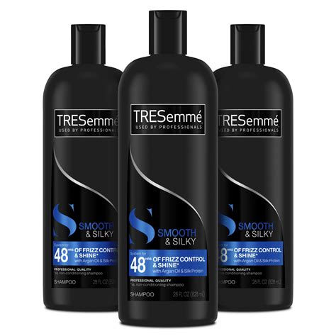 Tresemme Smooth And Silky Shampoo Tames And Moisturizes Dry Hair With