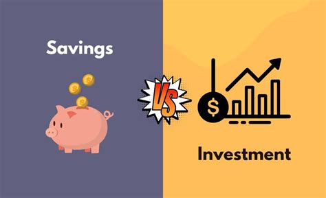 Savings Vs Investment Whats The Difference With Table
