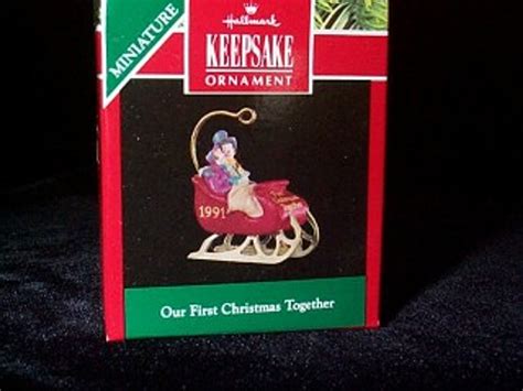 1991 Hallmark Miniature Ornaments The Ornament Shop