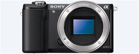 Sony Alpha 5000 E Mount Camera With Aps C Sensor 16 50 Mm Power Zoom