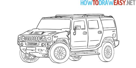 Maybe you would like to learn more about one of these? How to Draw a Hummer H2 - How to Draw Easy