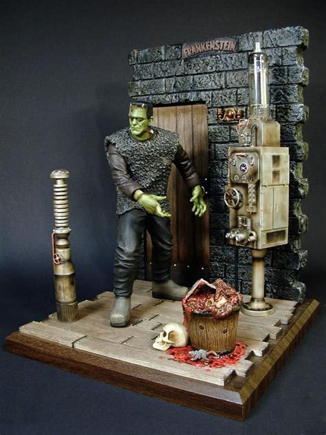 Frankenstein Son Of Frankenstein Model Of The Monster In Dr Frankenstein S Lab Classic