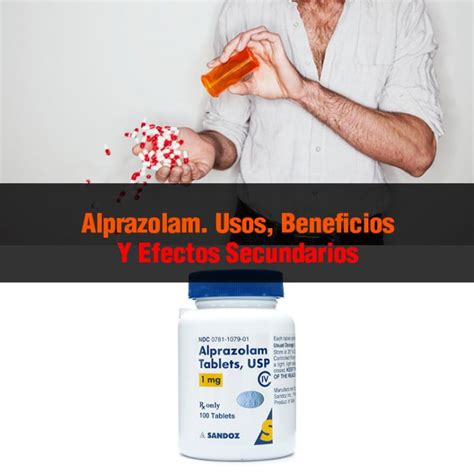 Alprazolam para qué sirve efectos secundarios dosis y usos La Guía