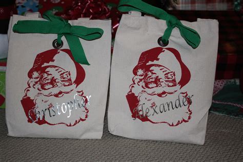 Santa Bags Homemade Ts Santa Bags Sweet T
