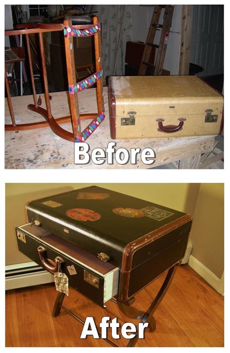 Destinations Vintage Upcycled And Repurposed Stuff Upcycled Suitcase