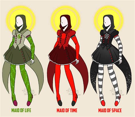 God Tier Redesign Canon Maids By Angsty Artist On Deviantart