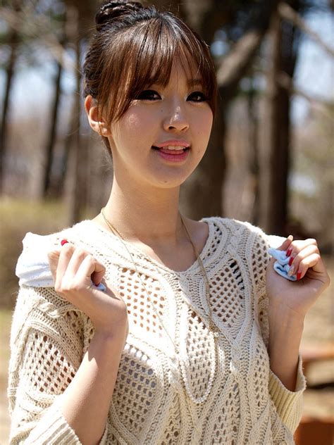 Choi Byeol Ha Sexy Girl Korea Choi Byeol Ha Beautiful In Sunlight Outdoor