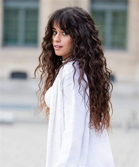 17 Layered Long Curtain Bangs Curly Hair Background Adam S Miller