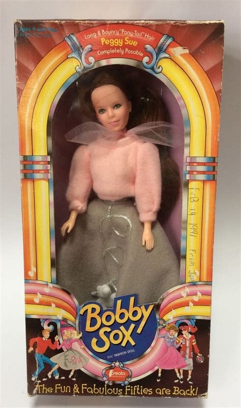Vintage 1987 Creata Bobby Sox Peggy Sue 11 12 Barbie Clone Fashion