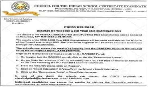 ICSE ISC Result 2023 Likely To Be Declared Next Week Details Inside