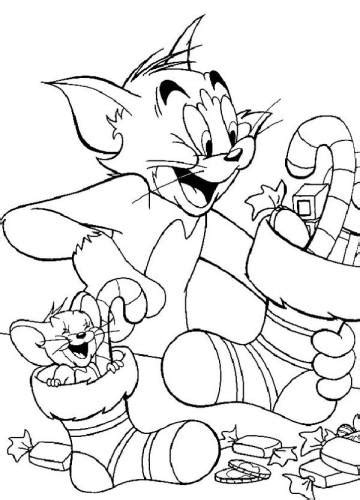 Kolorowanki z bajek disney oraz innych fajnych bajek malowanki do drukowania to sposób na urozmaicenie zabaw z dziećmi. Раскраска Том и Джерри празднуют Новый год - «ixtira TV ...