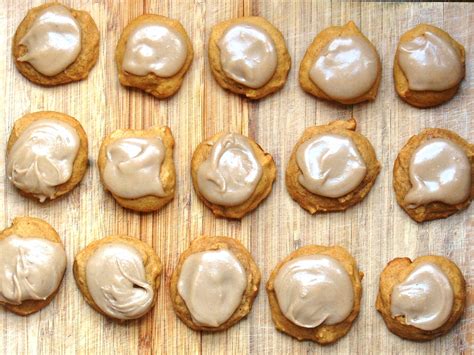 Cassie Craves Pumpkin Cookies With Brown Sugar Frosting