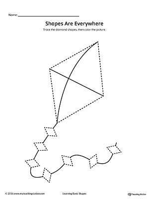 If you have questions during the. Trace Shapes to Make Trees | MyTeachingStation.com