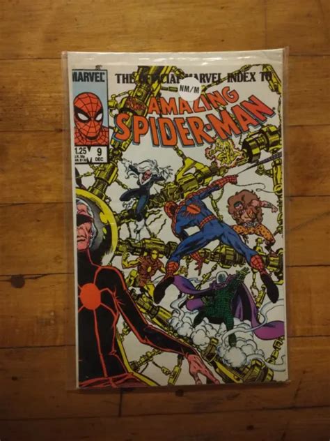 Marvel Official Marvel Index To The Amazing Spider Man 9 Eur 476